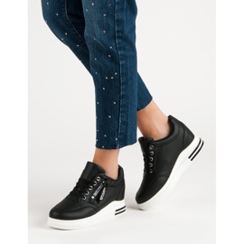 Scarpe da ginnastica nere alla moda nero 2