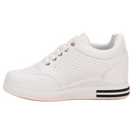 Scarpe da ginnastica bianche alla moda bianca 1