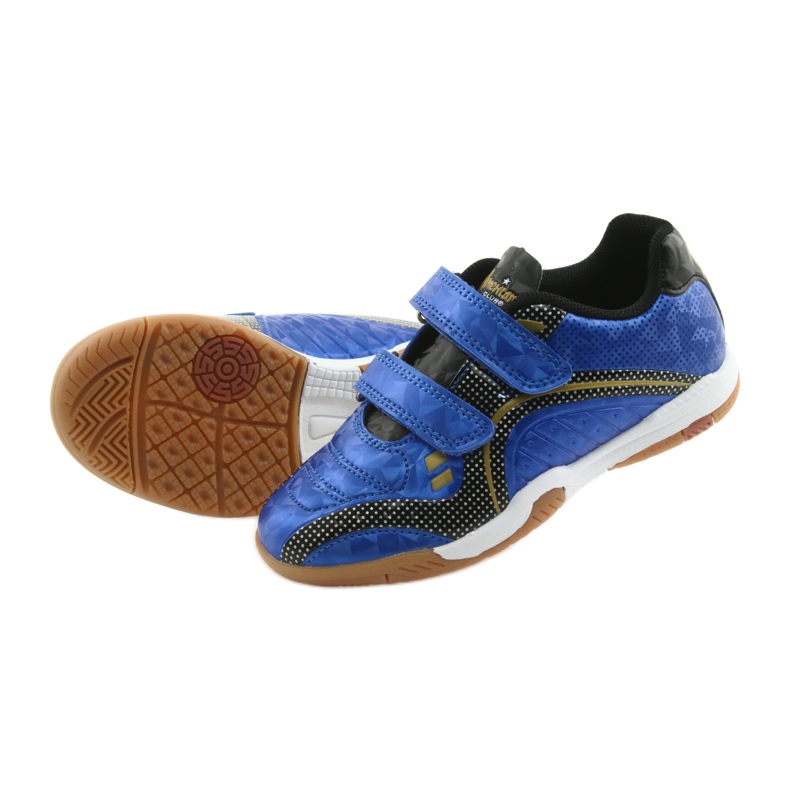 Palazzetto dello sport indoor American Club Royal nero blu giallo 5