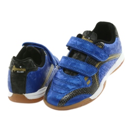 Palazzetto dello sport indoor American Club Royal nero blu giallo 4