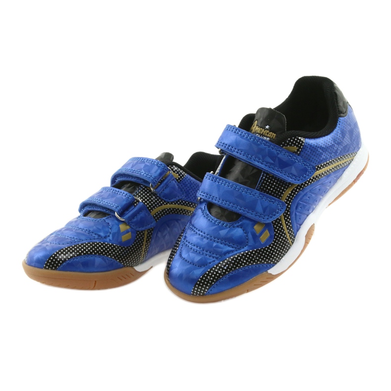 Palazzetto dello sport indoor American Club Royal nero blu giallo 3