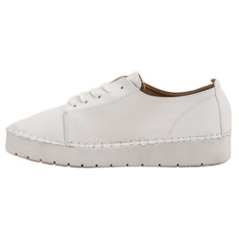 Scarpe VICES allacciate bianche bianca 1