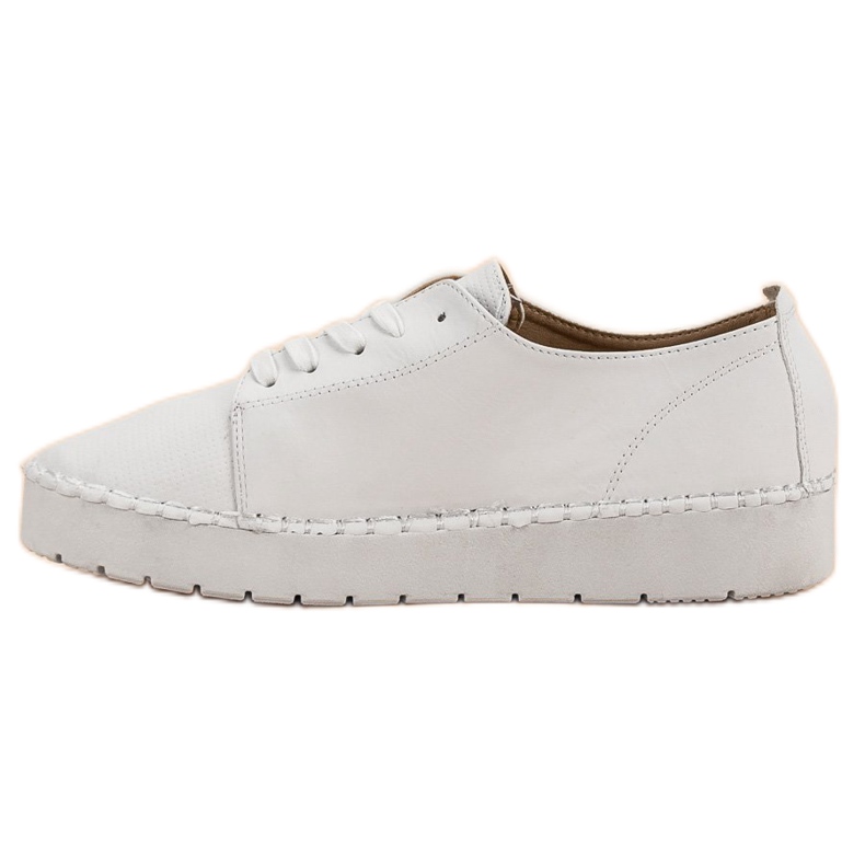 Scarpe VICES allacciate bianche bianca 1