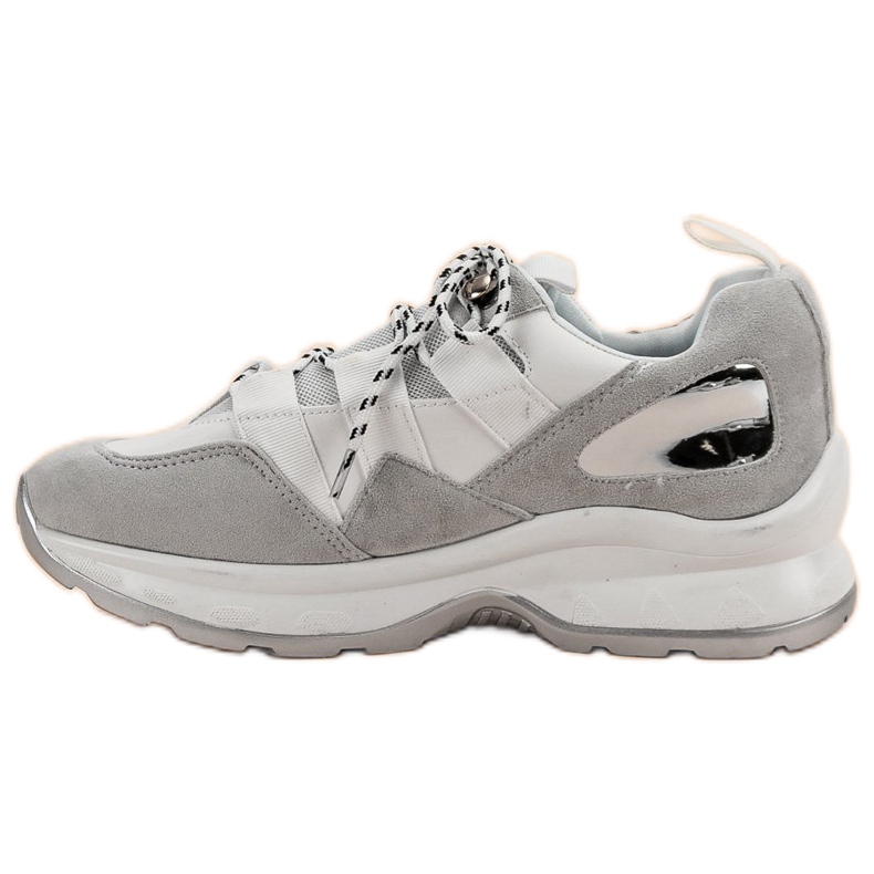 Scarpe da ginnastica leggere VICES bianco grigio 1