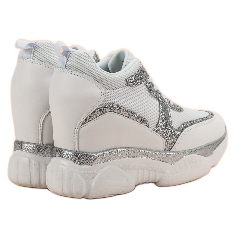 VICES Sneakers Con Broccato bianca 2