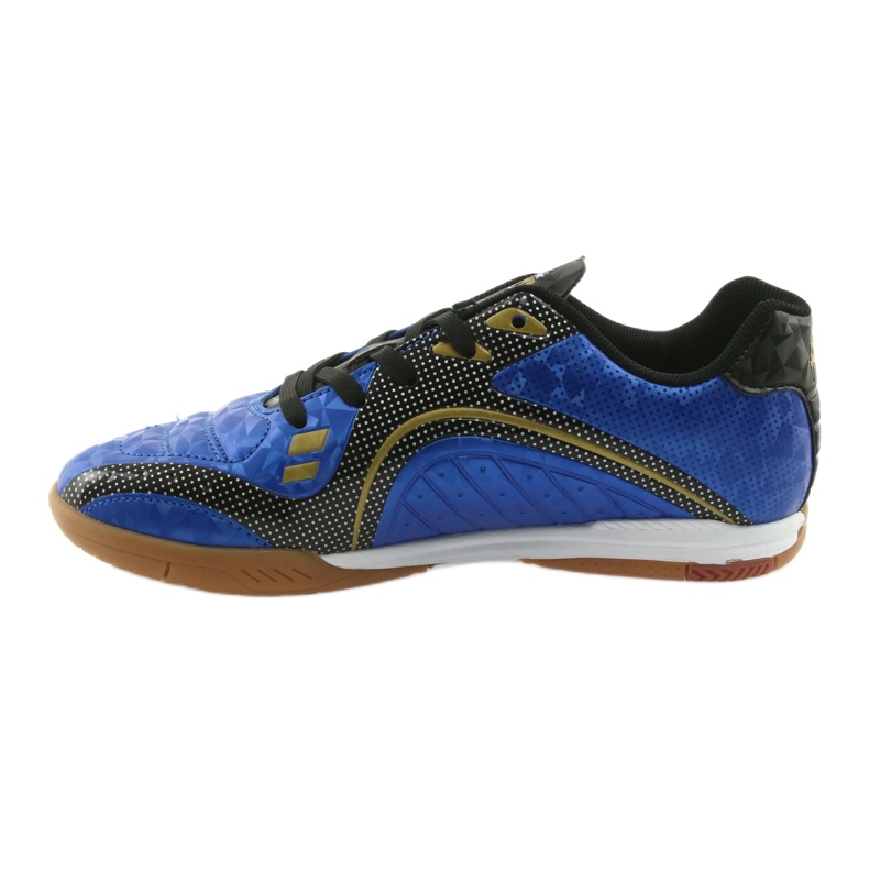 Scarpe sportive indoor American Club OG13 Royal nero blu giallo 2