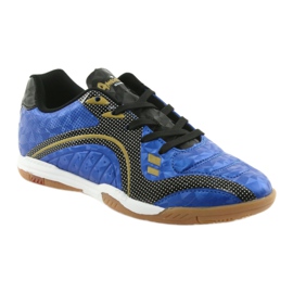 Scarpe sportive indoor American Club OG13 Royal nero blu giallo 1