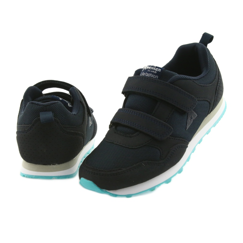 Scarpe sportive per bambini American Club WT30 blu navy incolore 4