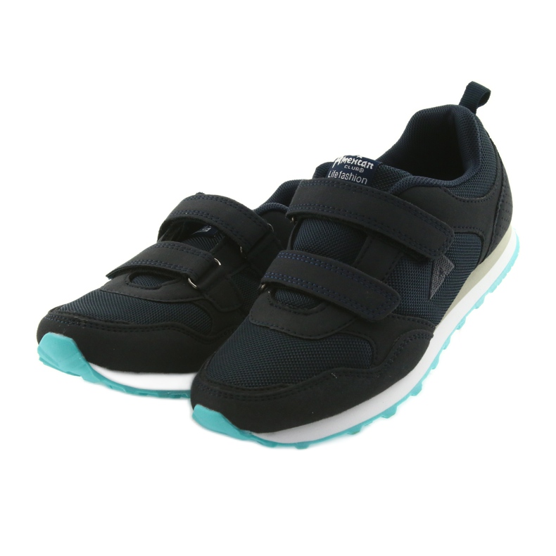 Scarpe sportive per bambini American Club WT30 blu navy incolore 3