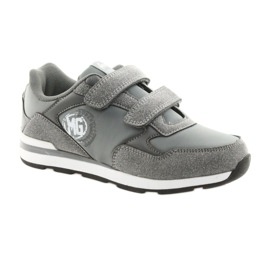 Inserto in pelle American Club Velcro BS01 bianco grigio 1