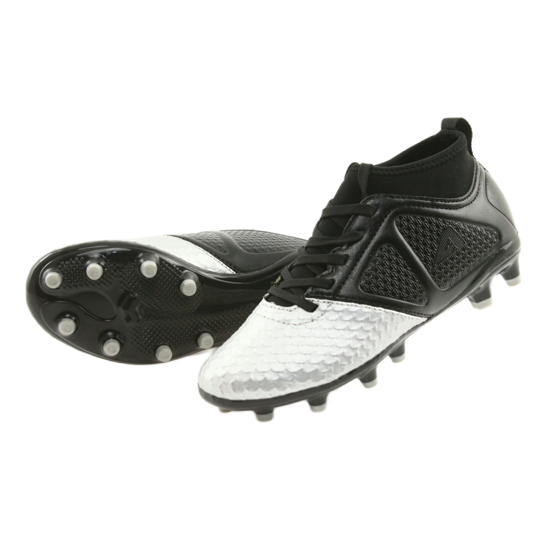 Scarpe sportive da bambino American Club OG23 d'argento 5