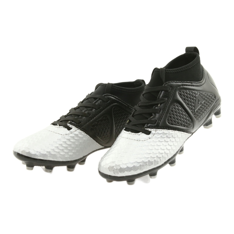 Scarpe sportive da bambino American Club OG23 d'argento 3