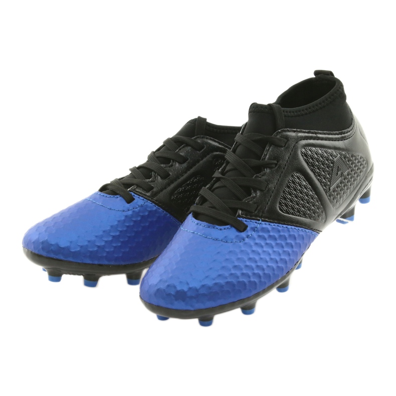 Scarpe sportive da bambino American Club OG23 Royal / Nere blu 3