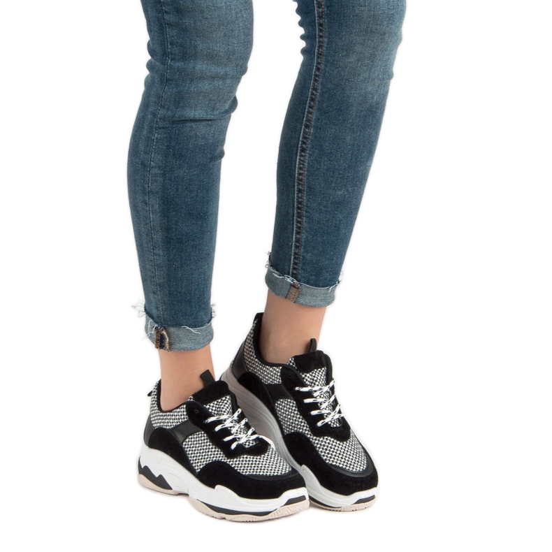 Kylie Scarpe Da Ginnastica Sulla Piattaforma nero 1