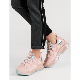Scarpe da ginnastica leggere VICES rosa 1