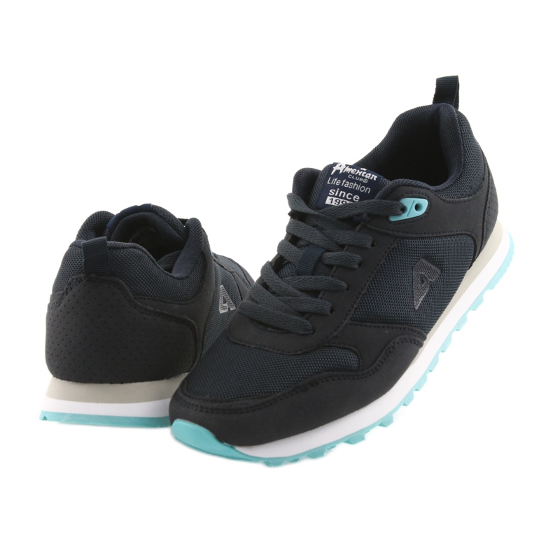 Scarpe sportive American Club WT26 Navy blu blu navy 4