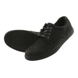 American Club Black -Chicle Scarpe in pelle maschile nero 4