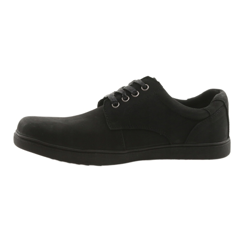 American Club Black -Chicle Scarpe in pelle maschile nero 2