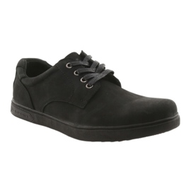 American Club Black -Chicle Scarpe in pelle maschile nero 1