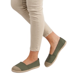 Espadrillas verdi alla moda verde 2