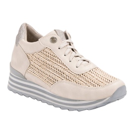 Aclys Sneakers Con Motivo beige 1