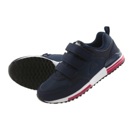 Soletta in pelle American Club 5, blu navy 5