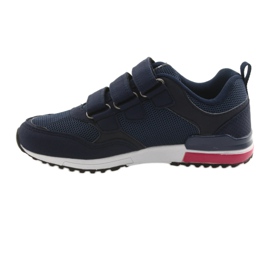 Soletta in pelle American Club 5, blu navy 2