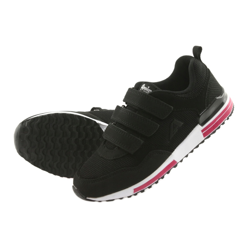 Soletta in pelle American Club 5, nera nero 5