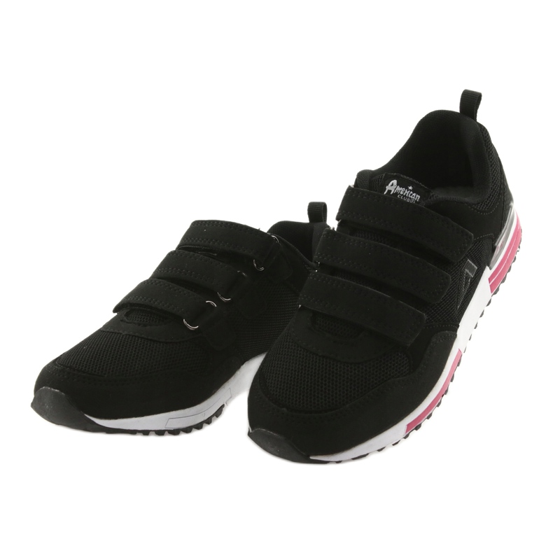 Soletta in pelle American Club 5, nera nero 3