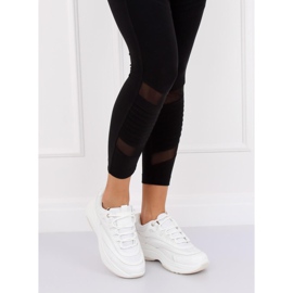 Scarpe sportive da donna bianche B0-15 White bianco 2