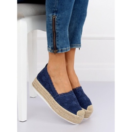 Espadrillas in pizzo blu navy A8692 DK.BLUE 1