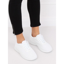 Scarpe sportive bianche BK-116 White bianca 1