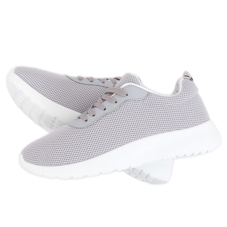 Scarpe sportive grigie BK-116 Grey grigio 2