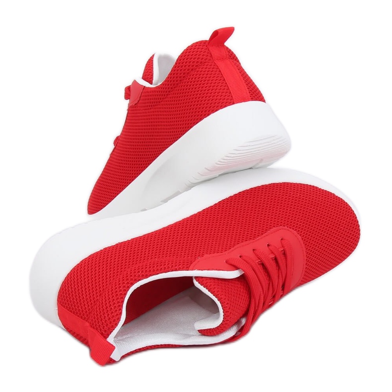 Scarpe sportive rosse BK-116 Red rosso 2