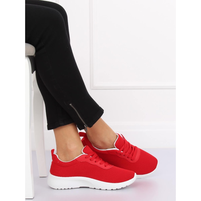 Scarpe sportive rosse BK-116 Red rosso 1