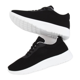 Scarpe sportive nere BK-116 Black nero 2