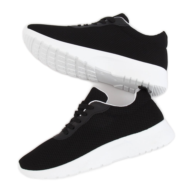 Scarpe sportive nere BK-116 Black nero 2