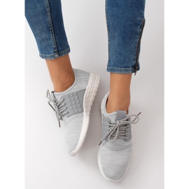 Scarpe sportive grigie HY2810 L.GREY grigio 1