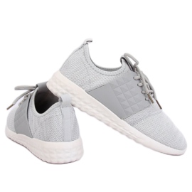 Scarpe sportive grigie HY2810 L.GREY grigio 2