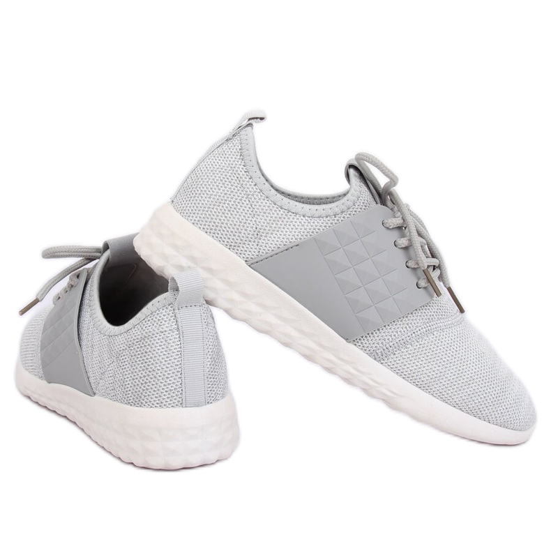 Scarpe sportive grigie HY2810 L.GREY grigio 2