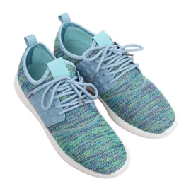 Scarpe sportive turchesi HY2810 Turchese blu 2