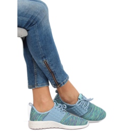 Scarpe sportive turchesi HY2810 Turchese blu 1