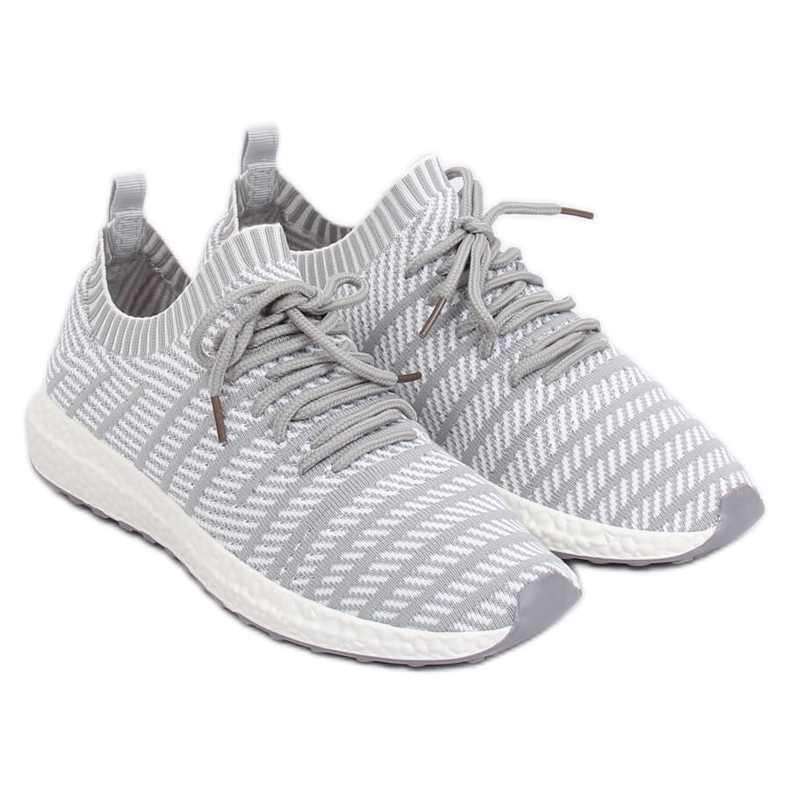 Scarpe sportive grigie HY2812 grigio chiaro 2