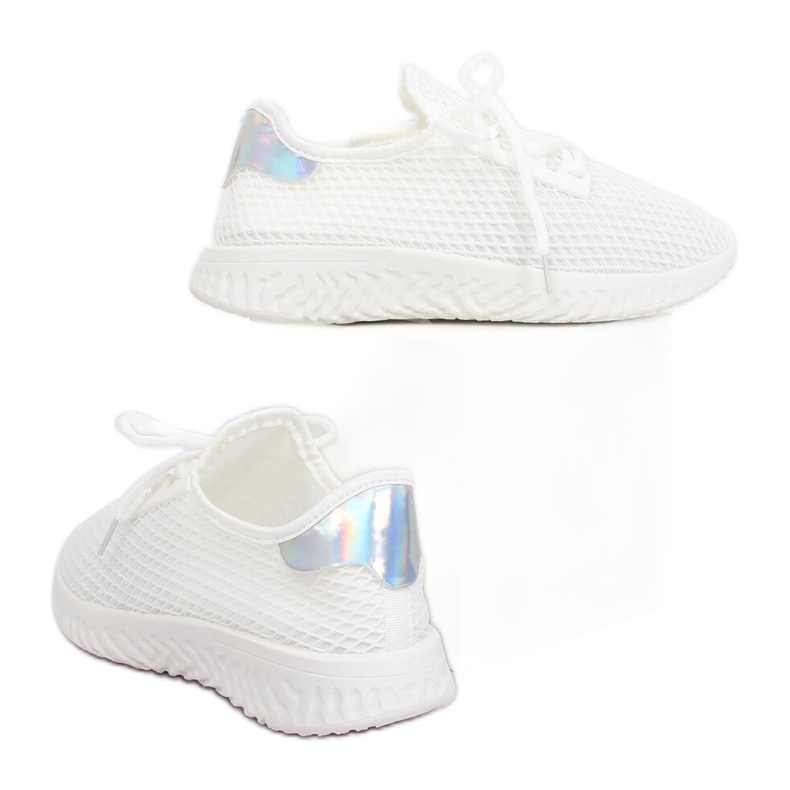 Scarpe sportive bianche PP-45 bianche bianca 1