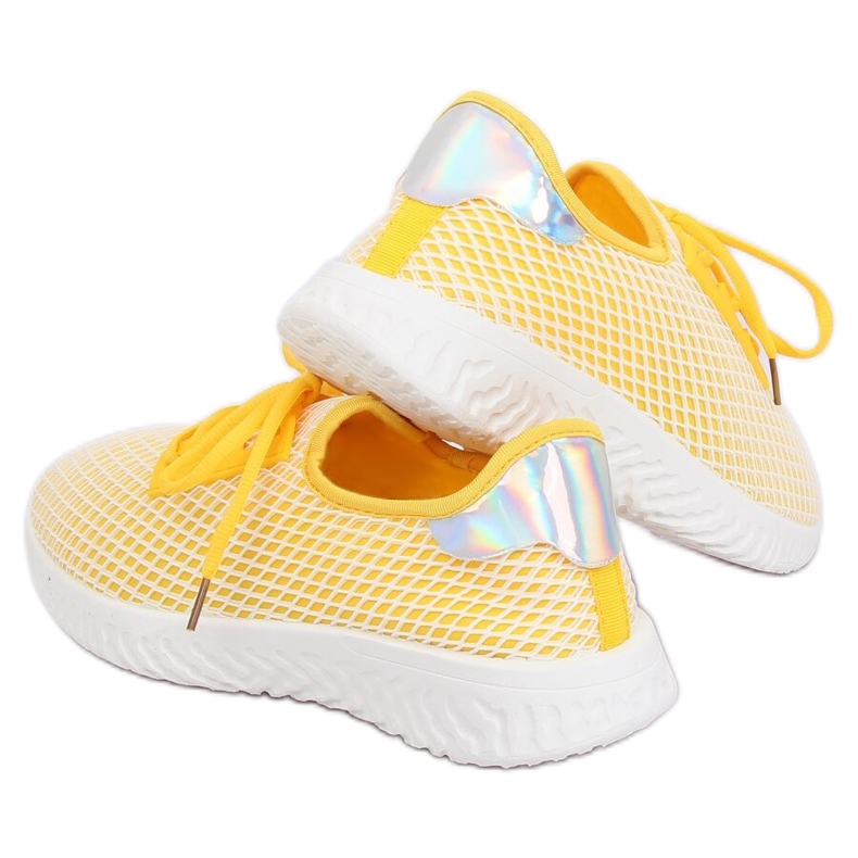 Giallo PP-45 Scarpe sportive gialle 1