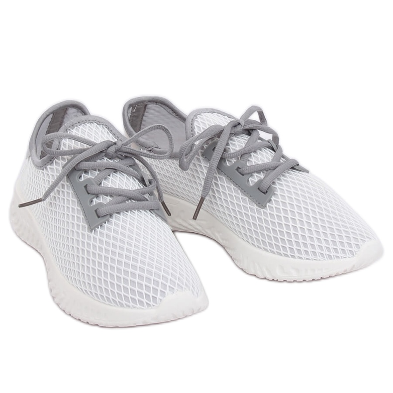 Grigio PP-45 Scarpe sportive grigie 1