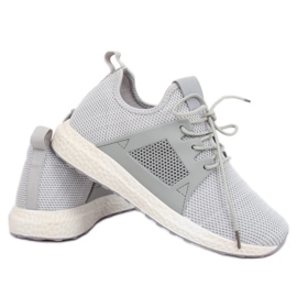 Scarpe sportive grigie HY2820 L.GREY grigio 2