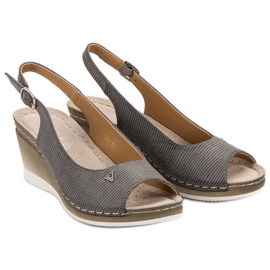 Sandali VINCEZA grigi grigio 1