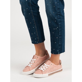 Kylie Sneakers Rosa Con Stelle 2