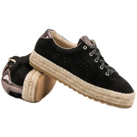 Seastar Espadrillas legate nero 1